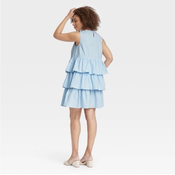 WHO WHAT WEAR Gingham Dress - Picture 2 of 7